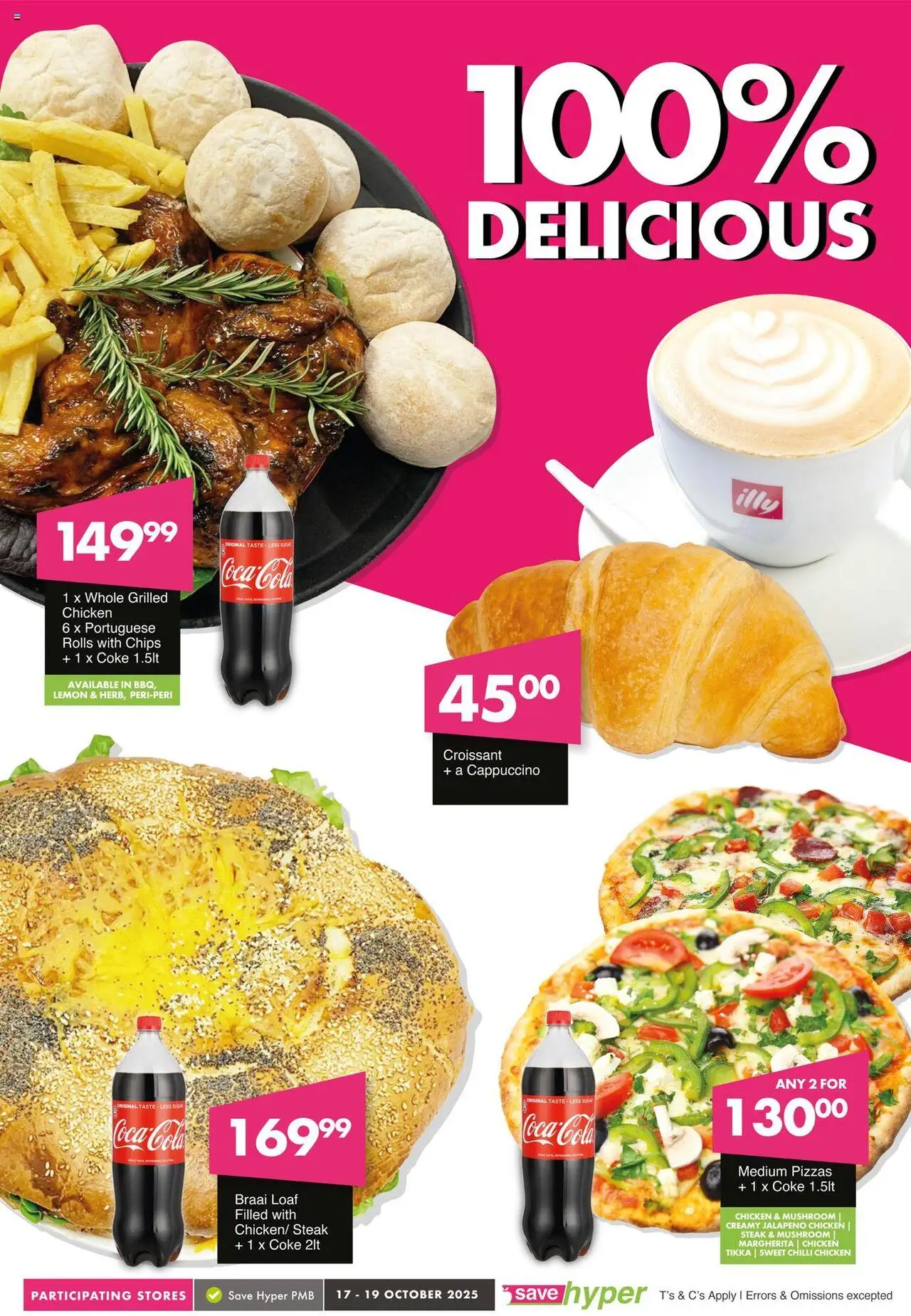New Save catalogue – valid from 17.10.2025 | Page: 9 | Products: Chicken, Chips, Sugar, Lemon