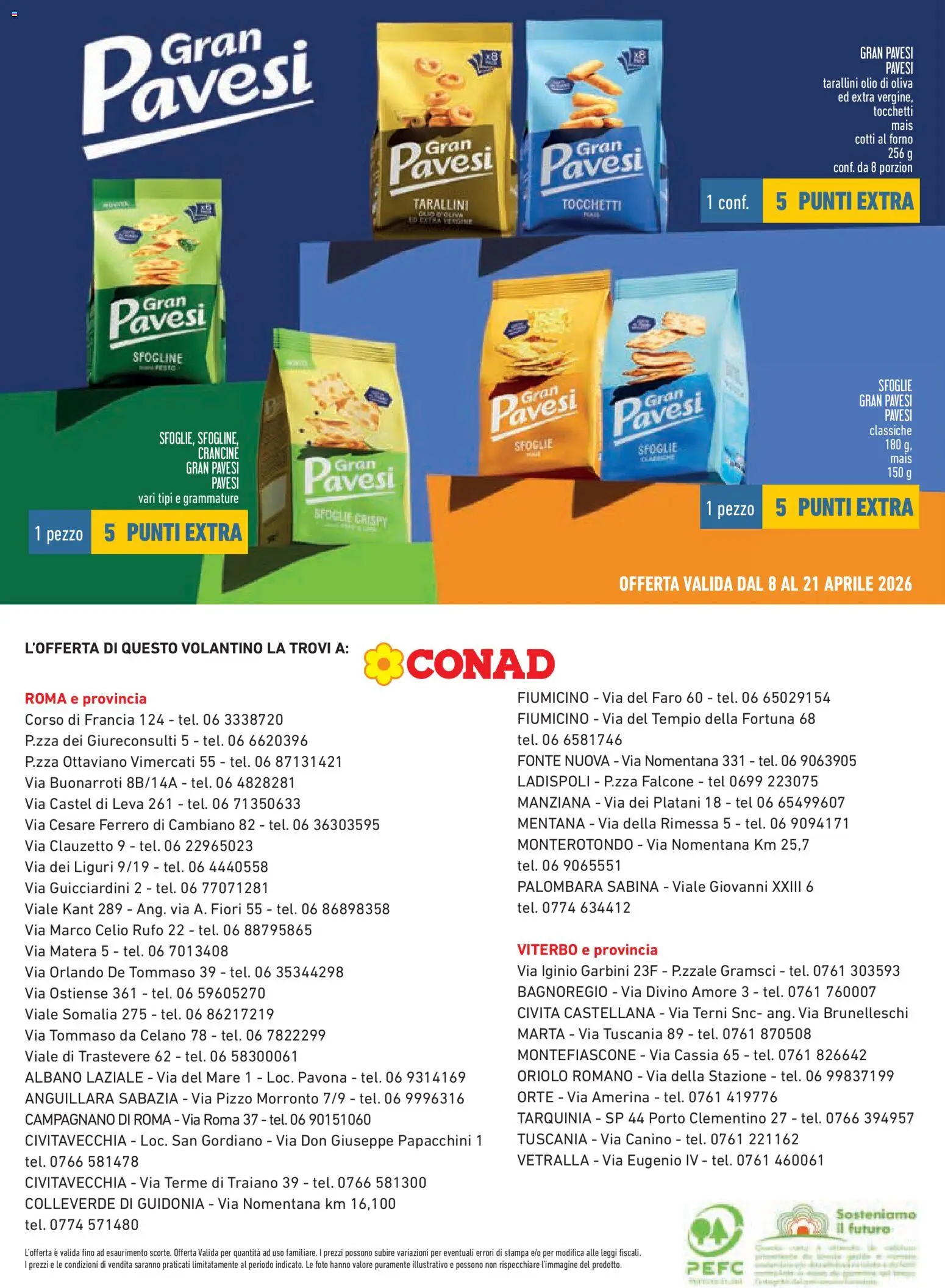 Volantino Conad del 25.03.2026 | Pagina: 12 | Prodotti: Olio, Mais, Forno, Stampa