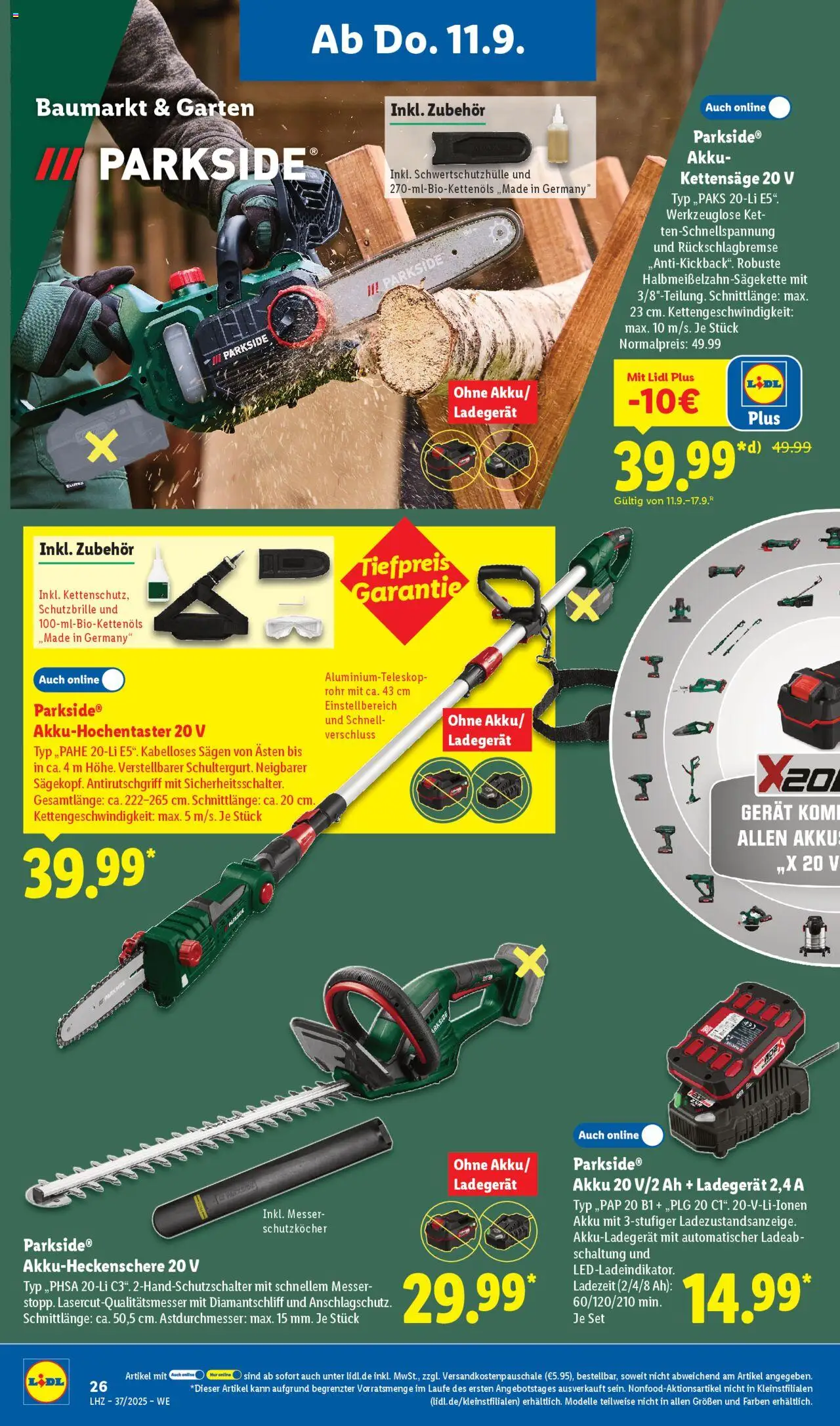 Lidl Prospekt Hilders 	 - gültig ab dem 08.09.2025 | Seite: 22 | Produkte: Ladegerät