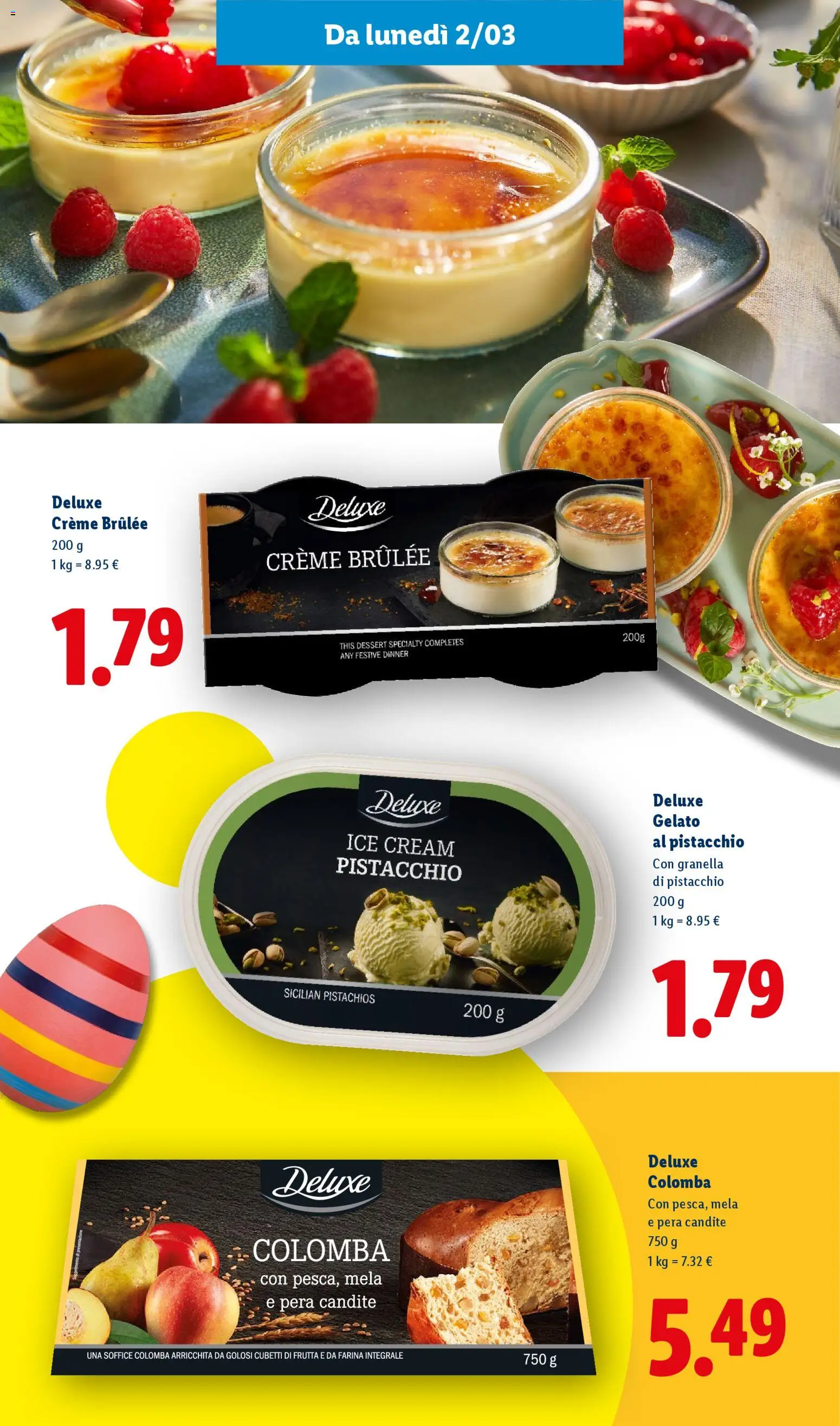 Volantino Lidl del 27.02.2026 | Pagina: 11 | Prodotti: Gelato, Frutta, Farina, Pera
