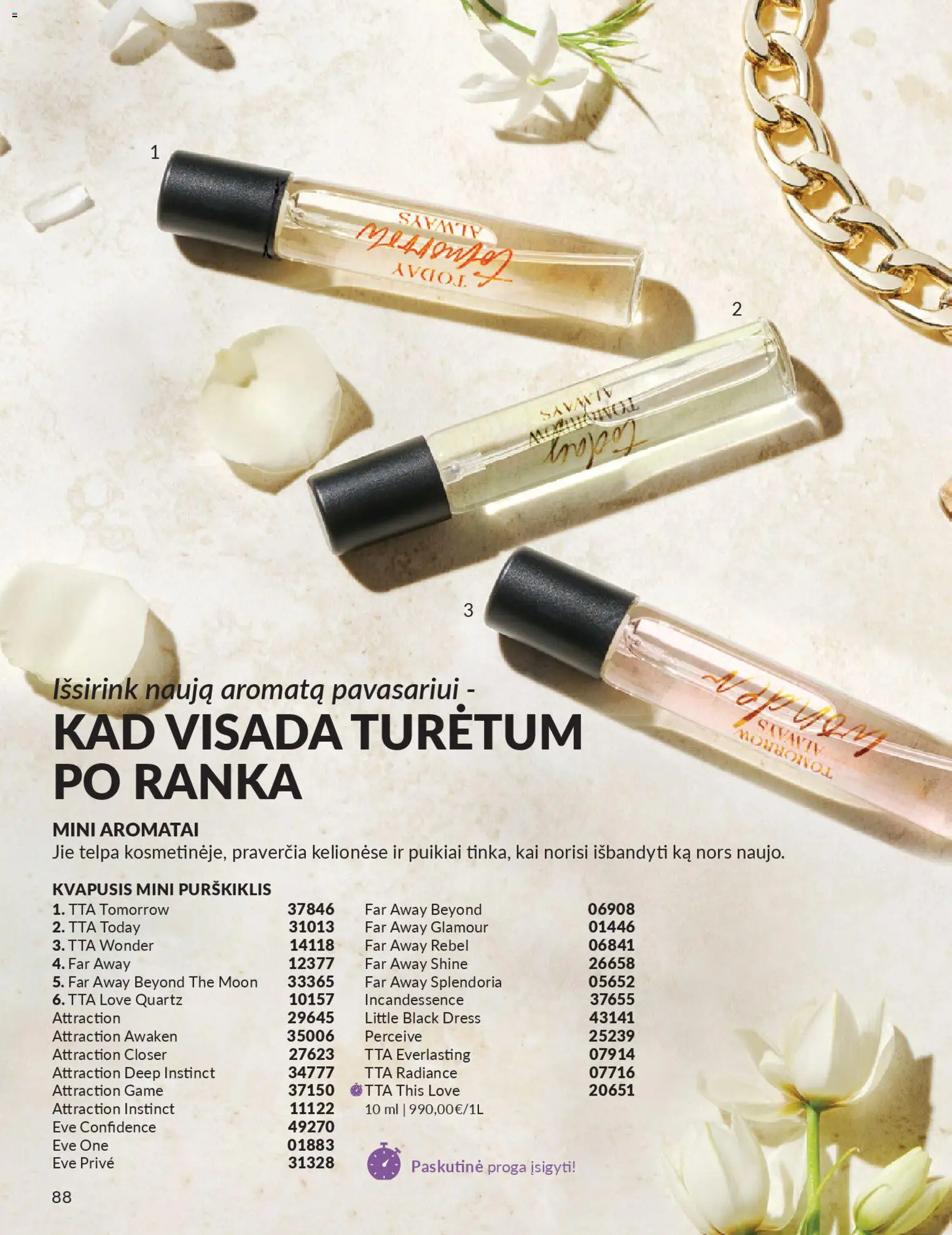 AVON akcijos nuo 01.04.2026 | Puslapis: 88