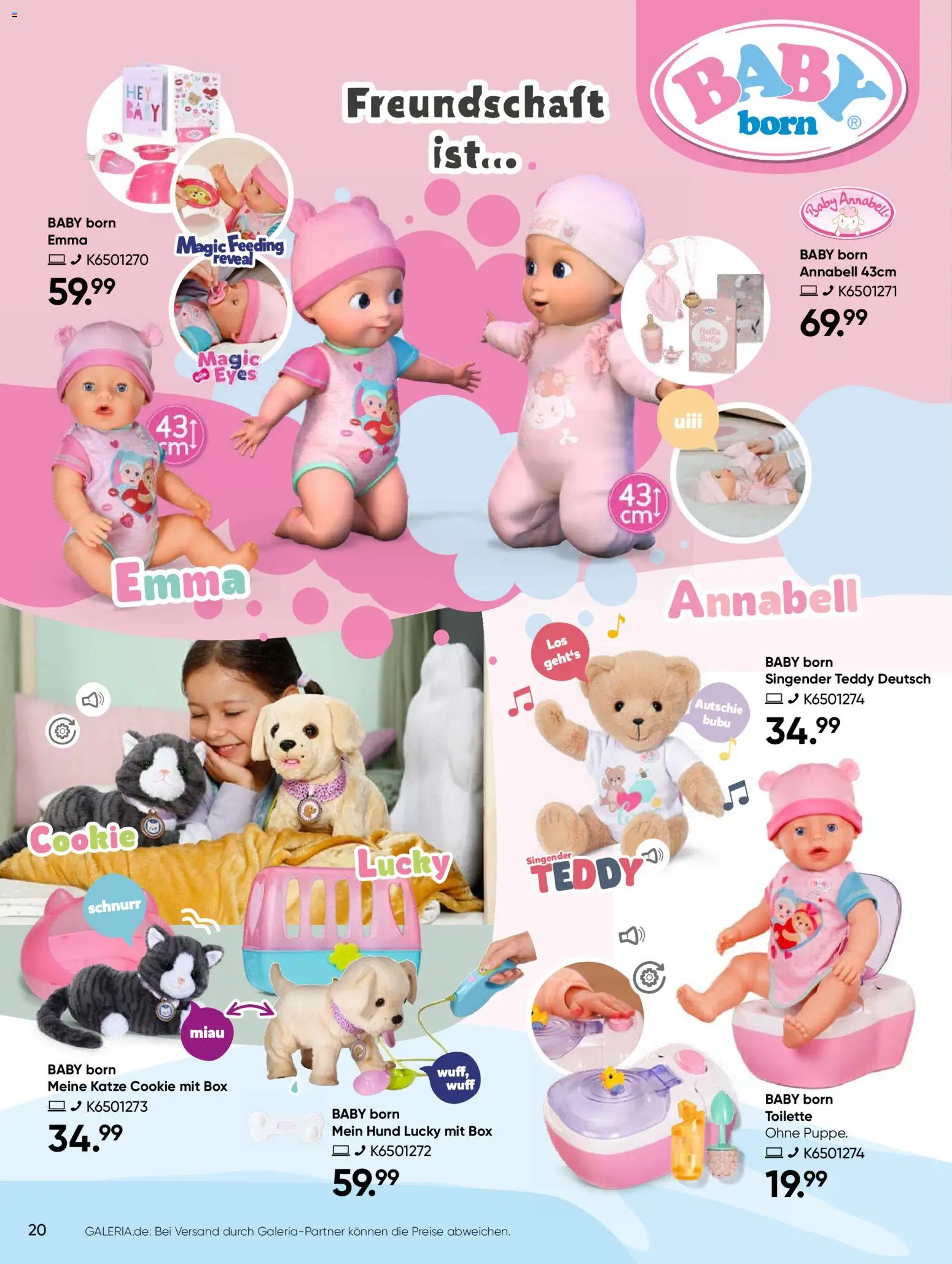 Galeria Karstadt Kaufhof  Weihnachtsmagazin – gültig ab 27.10.2025 | Seite: 20 | Produkte: Box, Toilette