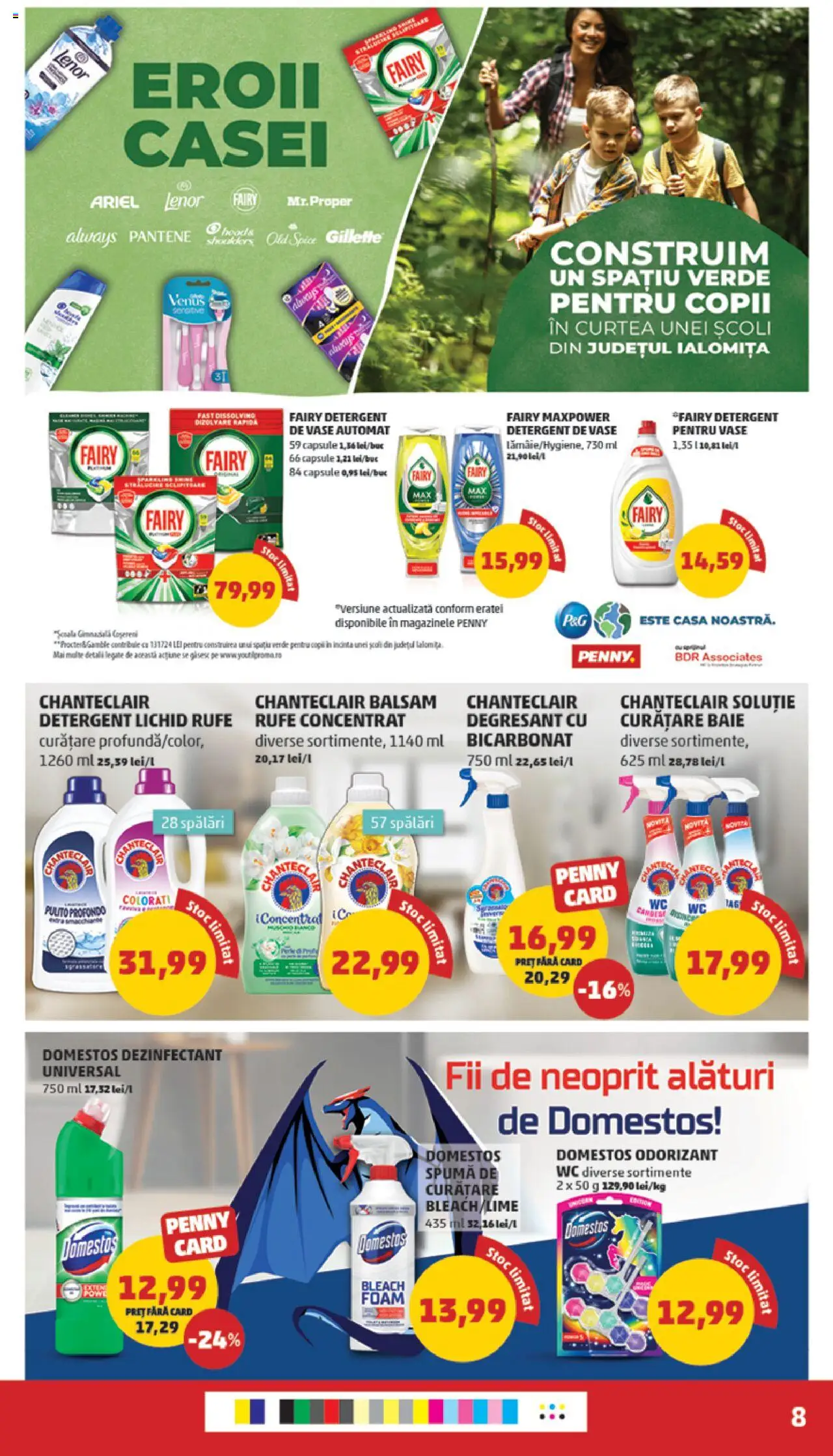 Noul catalog PENNY – valabil de la 17.09.2025 | Pagină: 8 | Produse: Pară, Kısırlaştırılmış Kedi Maması, Detergent de vase, Balsam