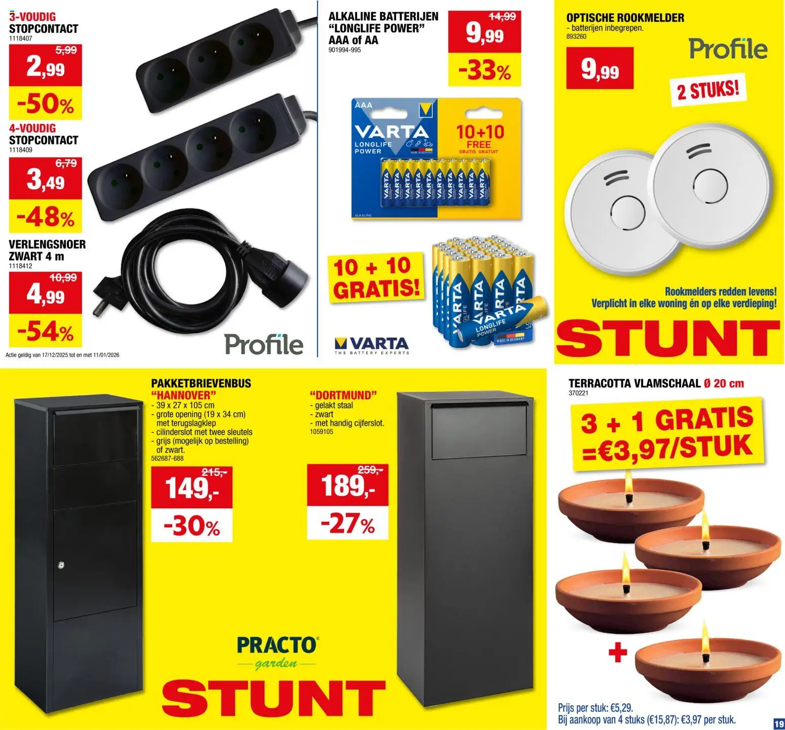 {H1} | Pagina: 19 | Producten: Stopcontact, Batterijen