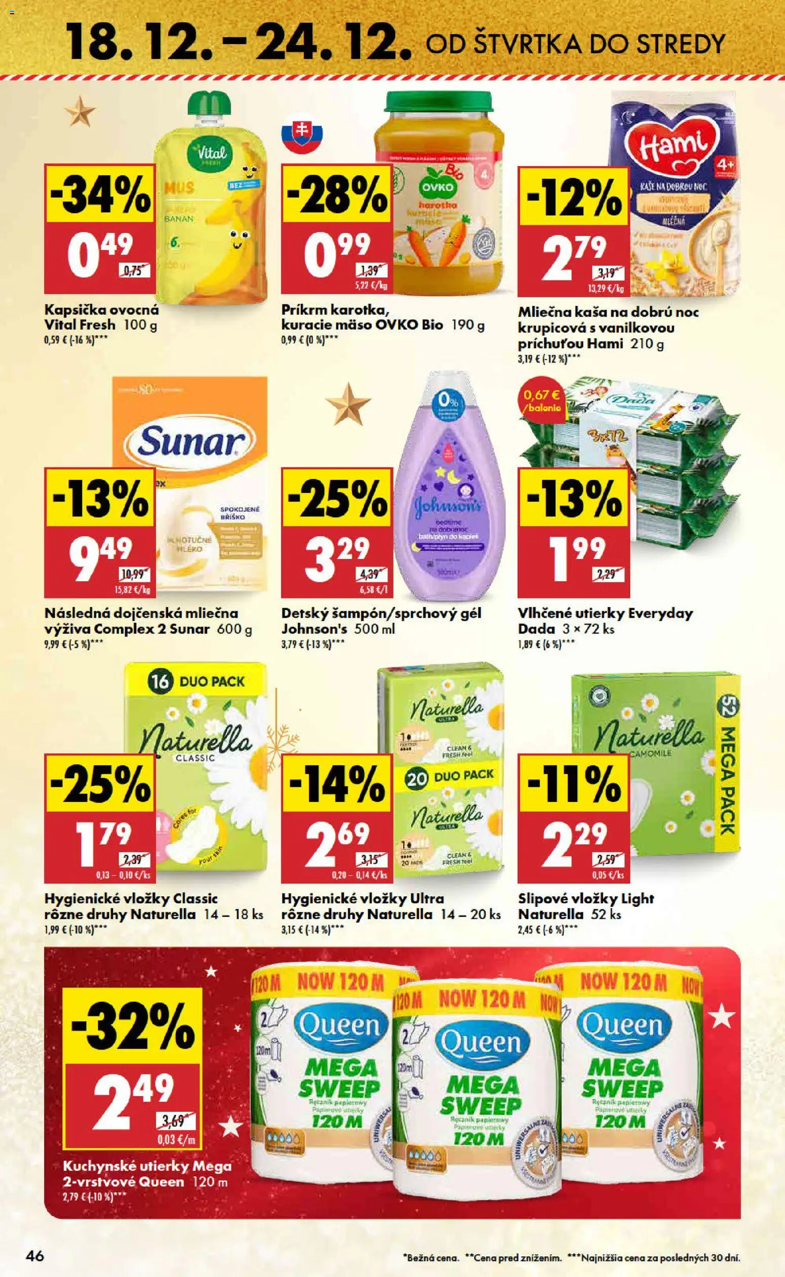 Nové Biedronka akcie – leták je platný od 18.12.2025 | Strana: 46 | Produkty: Kuracie mäso, Sunar