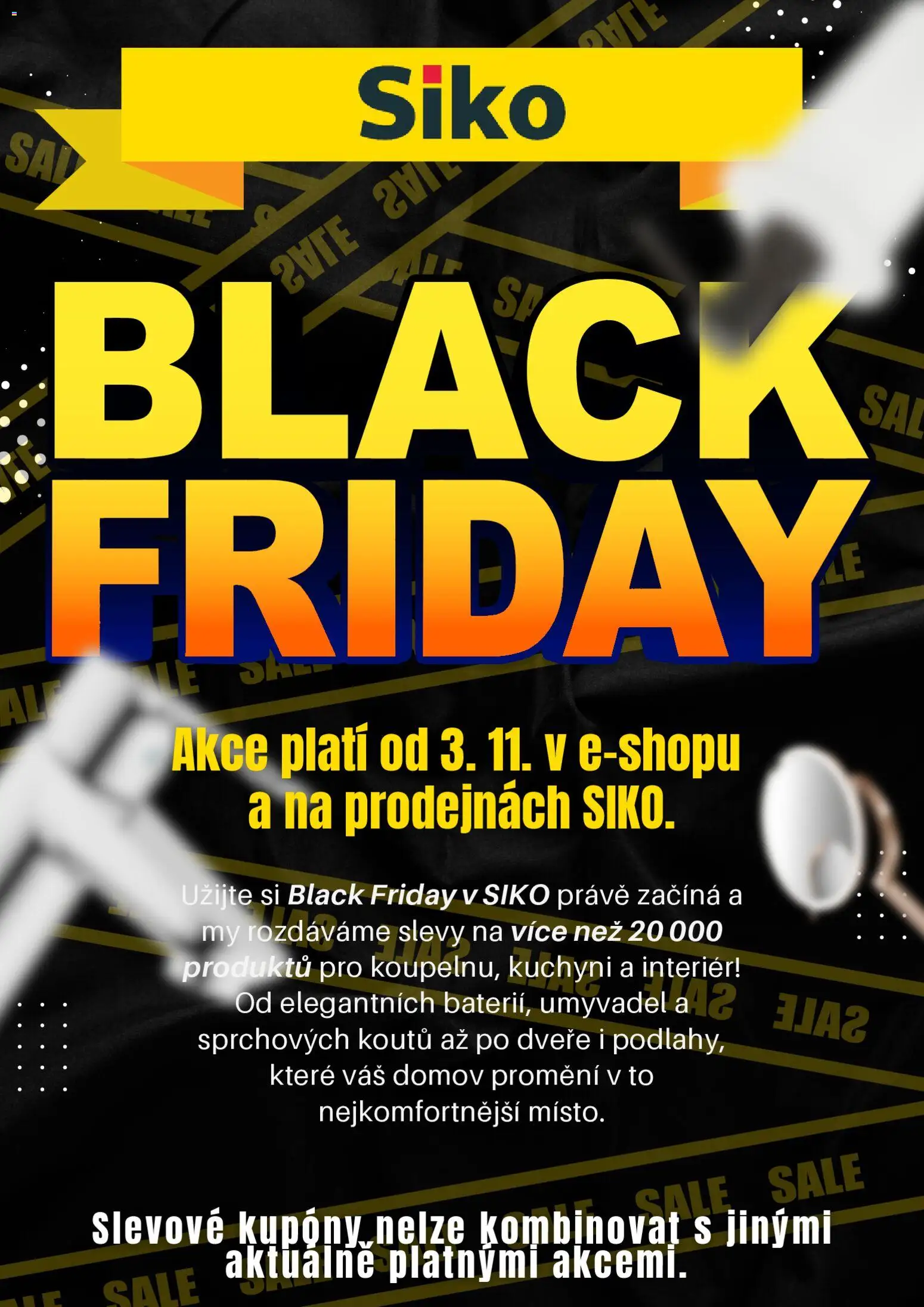Siko koupelny Black Friday od 03.11.2025 | Strana: 1