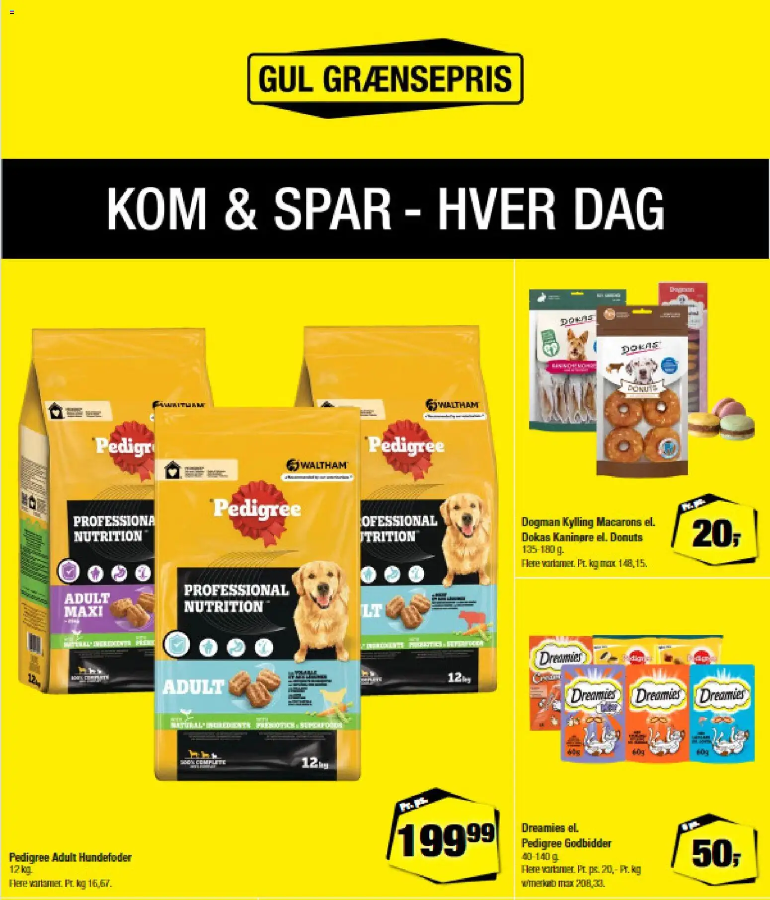 Calle tilbudsavis – gyldig fra 08.04.2026 | Side: 16 | Produkter: Donuts, Hundefoder