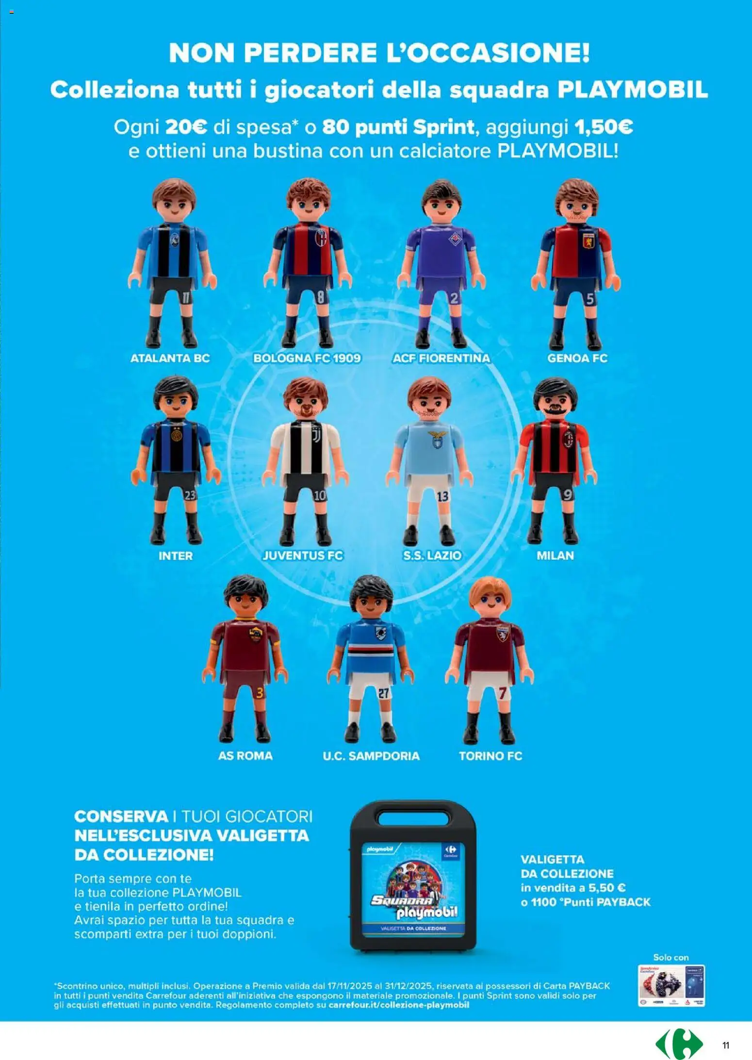 Volantino Carrefour del 20.11.2025 | Pagina: 11 | Prodotti: Tè, Valigetta