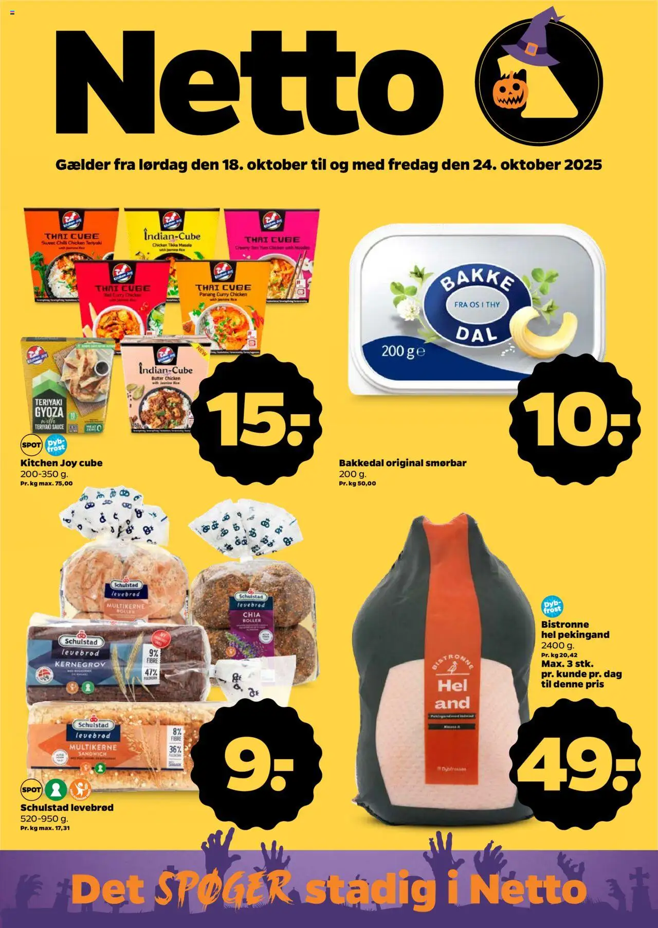 Netto tilbudsavis – gyldig fra 18.10.2025 | Side: 1 | Produkter: Chilli