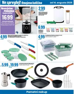 Eurospin katalog │ velja od 14.08.2025 | Stran: 14 | Izdelki: Mesalnik, Kabel, Nož, Kruh