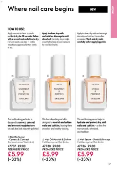 Preview of Oriflame - Offers valid from 15.04.2026 | Page: 37 | Products: Coat, Oil
