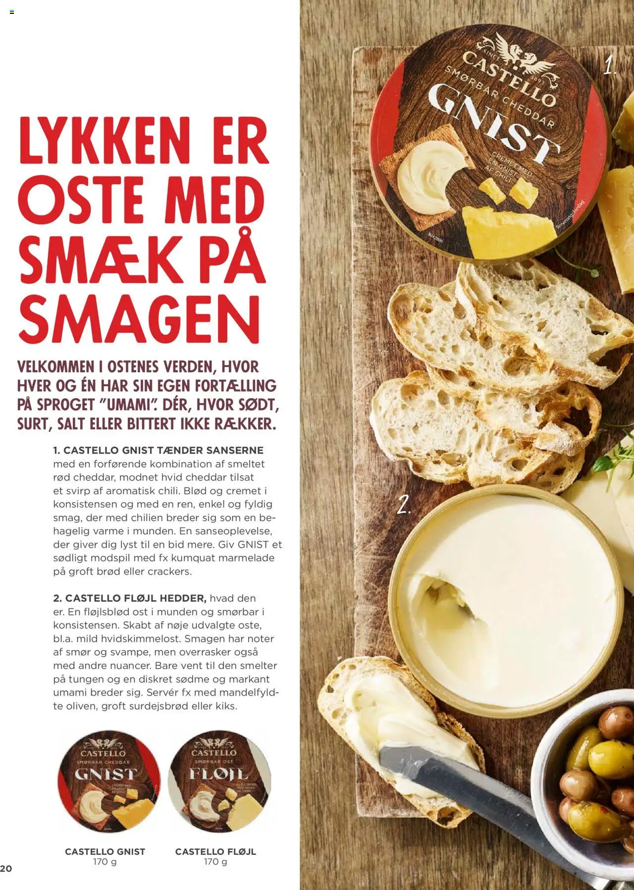 Meny tilbudsavis – gyldig fra 03.10.2025 | Side: 20 | Produkter: Ost, Cheddar, Salt, Søm