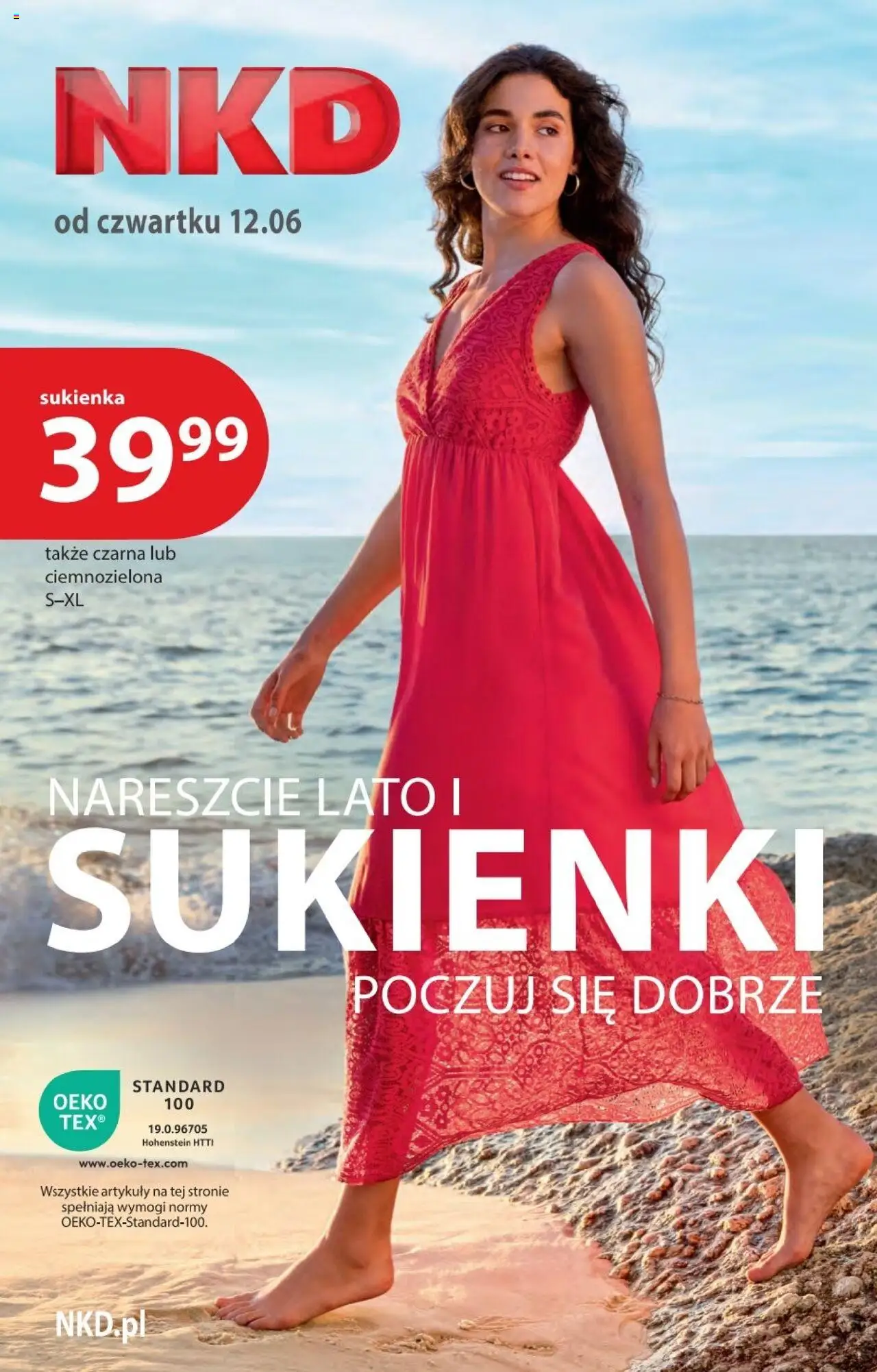 NKD Gazetka od 12.06.2025 | Strona: 1 | Produkty: Sukienka