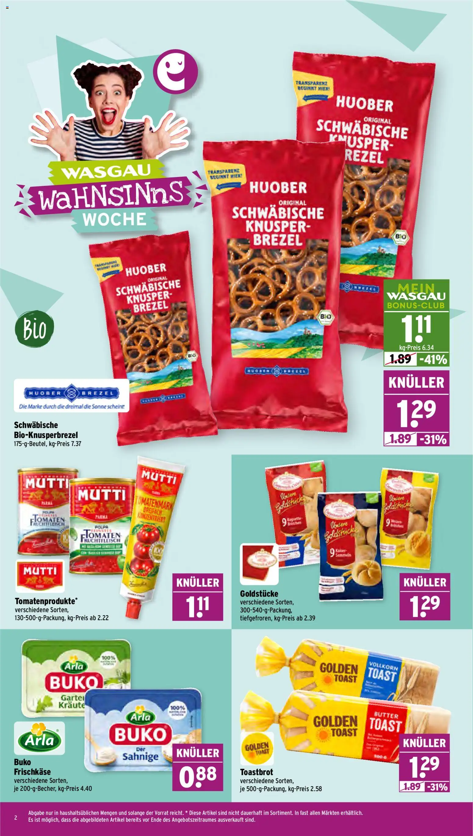 Wasgau Prospekt 	 – gültig ab 23.03.2026 | Seite: 2