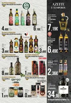 Pré-visualização E.Leclerc folheto Queijos, Enchidos e Vinhos válido de 10.02.2026 | Página: 15 | Produtos: Vinagre, Vinagre balsâmico, Azeite, Pimentão