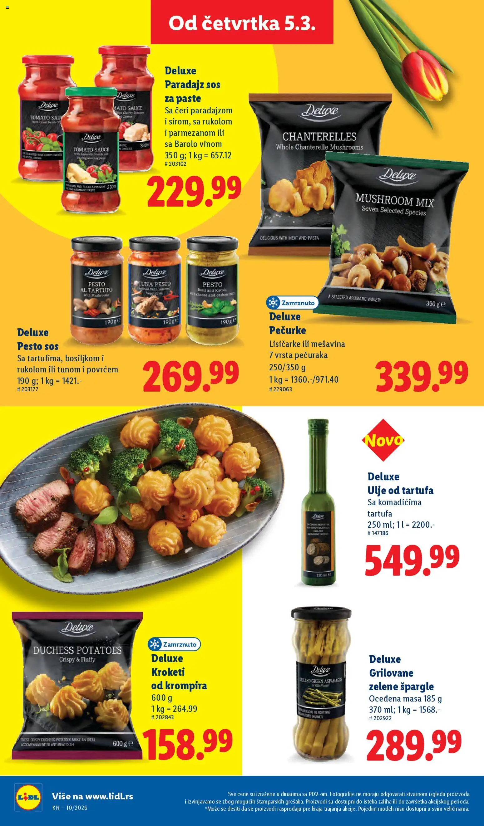 Lidl katalog - važi od 05.03.2026 | Strana: 42 | Proizvode: Pesto, Sos, Ulje, Paradajz