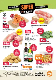Náhled letáku Terno leták - Super víkend od 15.08.2025