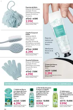 Vista previa Oriflame - Catálogo Campaña 17 válido desde el 10.12.2025 | Página: 132 | Productos: Crema de manos, Τυρόπιτα, Manzana, Crema