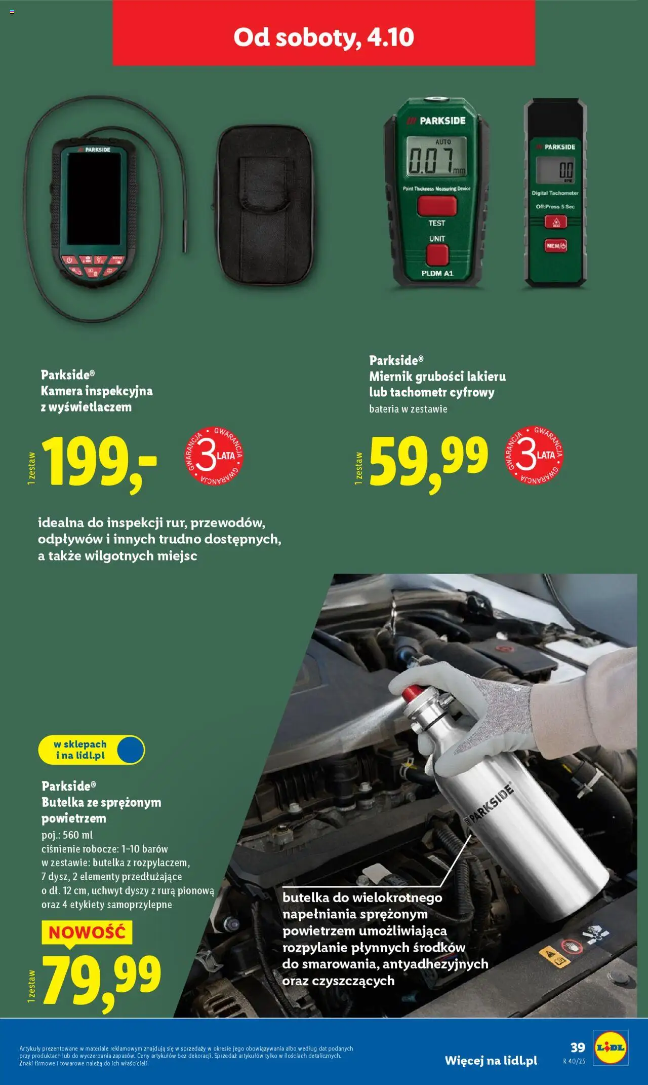 Lidl Katalog od 29.09.2025 | Strona: 49 | Produkty: Bateria