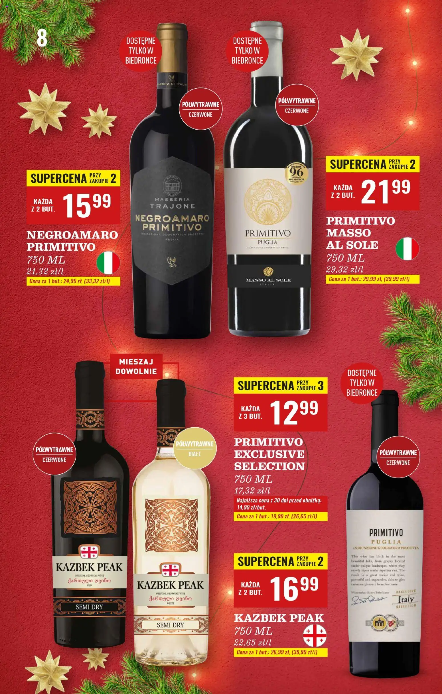 Biedronka gazetka - Czas na toast od 01.12.2025 | Strona: 16