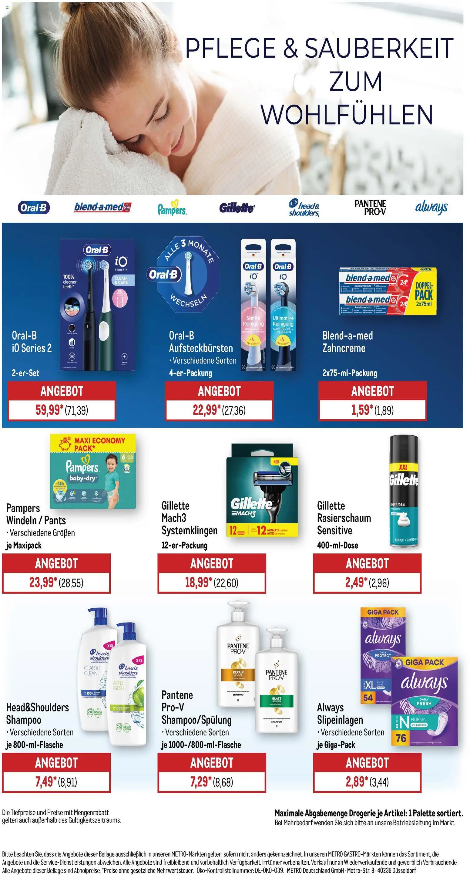 Metro Starke Marken – gültig ab 01.12.2025 | Seite: 21 | Produkte: Pampers, Shampoo, Apple, Rasierschaum