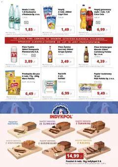 Pogląd oferty "Torimpex gazetka" - ważna od 23.03.2026 | Strona: 7 | Produkty: Coca cola, Żurawina, Tyskie, Woda