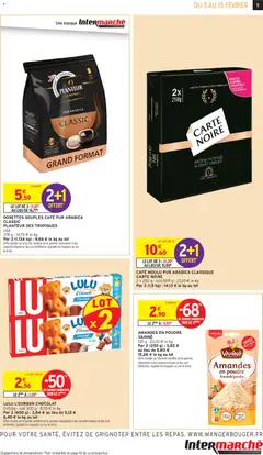 Intermarché - Prévisualisation de DOSETTES SOUPLES CAFÉ PUR ARABICA CLASSIC PLANTEUR DES TROPIQUES, x54, 378 g valide à partir de 03.02.2026 | Page: 9
