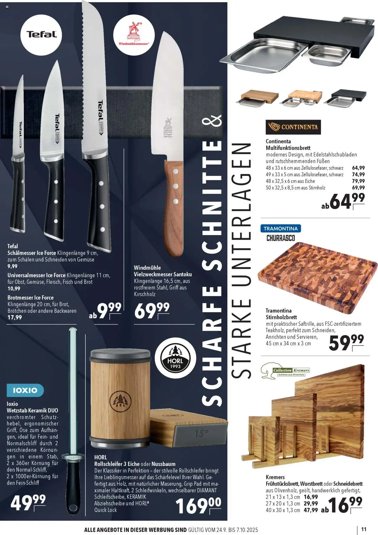 CITTI Markt Markenwelten – gültig ab 24.09.2025 | Seite: 11 | Produkte: Fisch, Gemüse, Brot