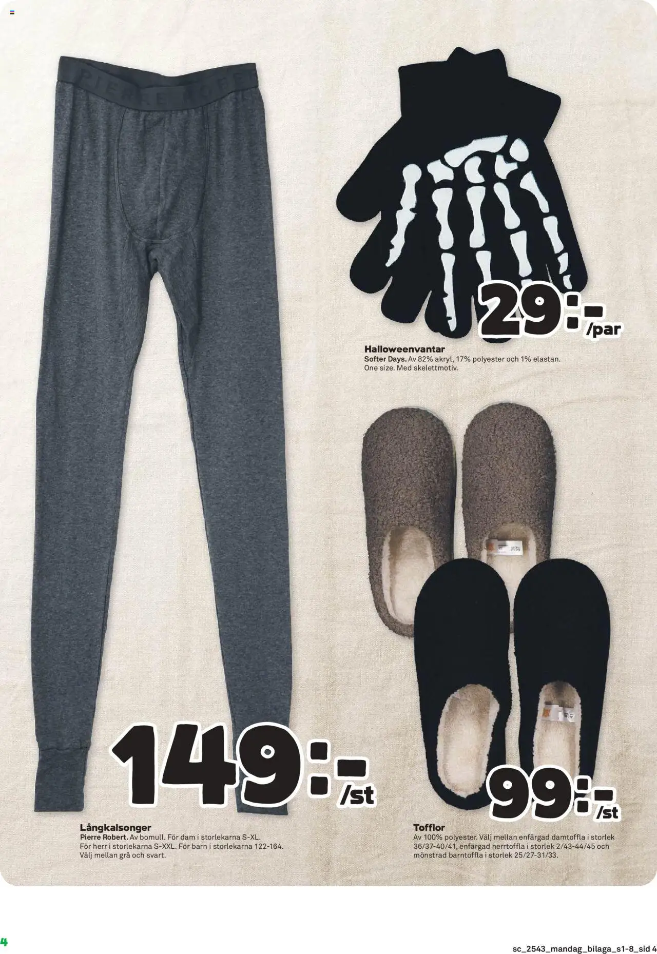 Coop Forum reklamblad aktuell från 20.10.2025 | Sida: 20 | Produkter: Tofflor