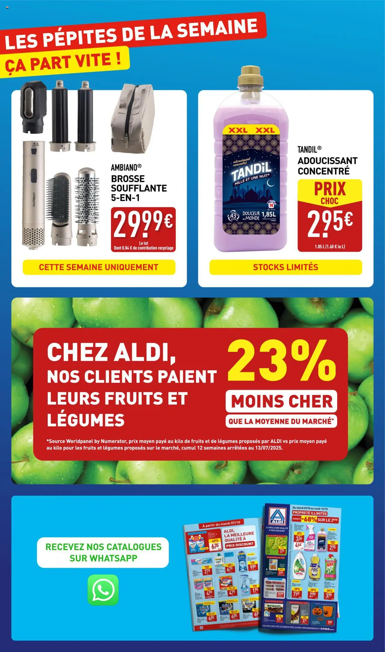 {H1} | Page: 2 | Produits: Ariel, Noisette, Brosse, Adoucissant