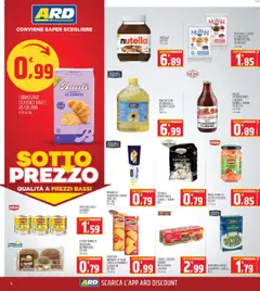 Volantino ARD Discount del 11.09.2025 | Pagina: 6 | Prodotti: Riso, Tubo, Muffin, Cacao