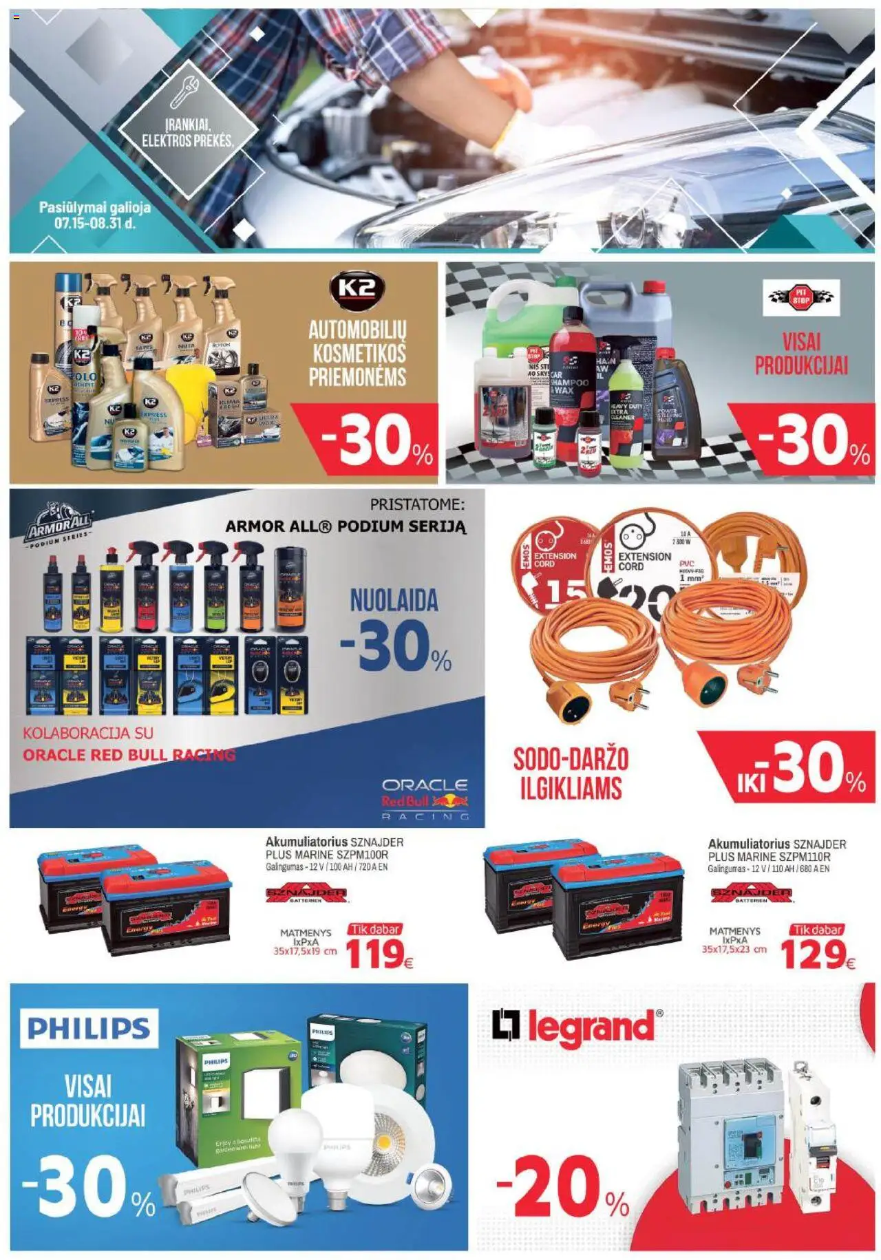BIKUVA leidinys│galioja nuo 15.07.2025 | Puslapis: 6 | Prekių: Akumuliatorius