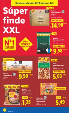 Vista previa Vitasia Fideos de cristal, 2 x 100 g Fideos de cristal válido desde el 23.02.2026 | Página: 18 | Productos: Chocolatinas, Café con leche, Café, Fideos