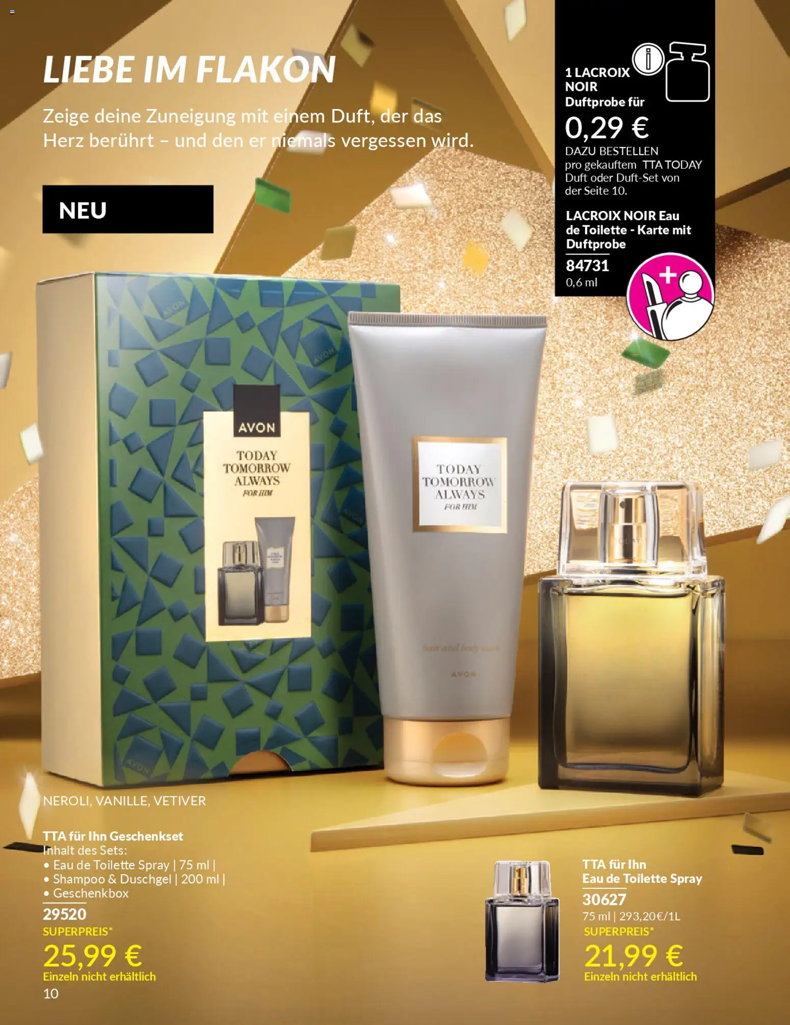 Avon - Black Friday – gültig ab 01.11.2025 | Seite: 12 | Produkte: Duft, Eau de Toilette, Shampoo, Duschgel