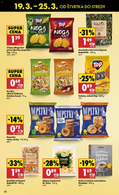 Biedronka leták platný od 19.03.2026 | Strana: 32 | Produkty: Paprika, Chipsy, Arašidy