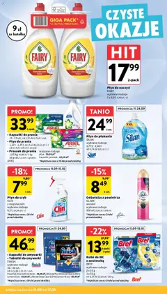 Intermarche Gazetka od 11.09.2025 | Strona: 34 | Produkty: Cytryna, Odświeżacz powietrza, Finish, Tabletki do zmywarki