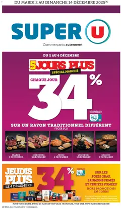 Super U - Prévisualisation de Super U - Les prix bas de la semaine valide à partir de 02.12.2025