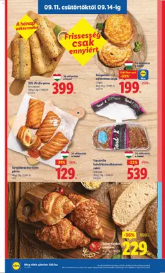 Lidl akciós ujság - amely érvényes a következő dátumtól: 11.09.2025 | Oldal: 12