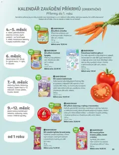 Náhled letáku BABYDREAM BIO ovocný příkrm broskev, jablko, banán a malina, Vynikající jako dezert nebo svačina na cestách. Vhodné pro děti od 1 roku. 100 g od 08.10.2025 | Strana: 23 | Produkty: Ovoce, Ovesná kaše, Cuketa, Špagety