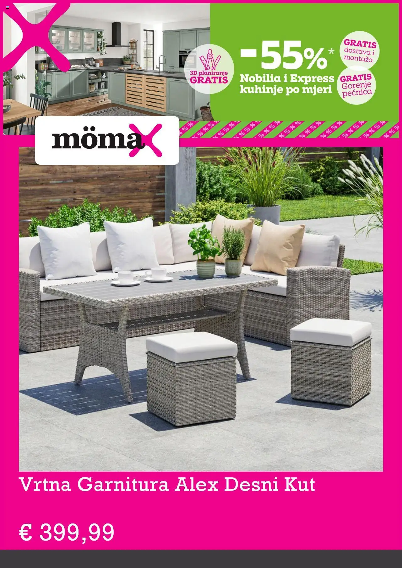 Mömax katalog | vrijedi od 18.09.2025 | Stranica: 3 | Proizvodi: Vrtna garnitura, Pećnica