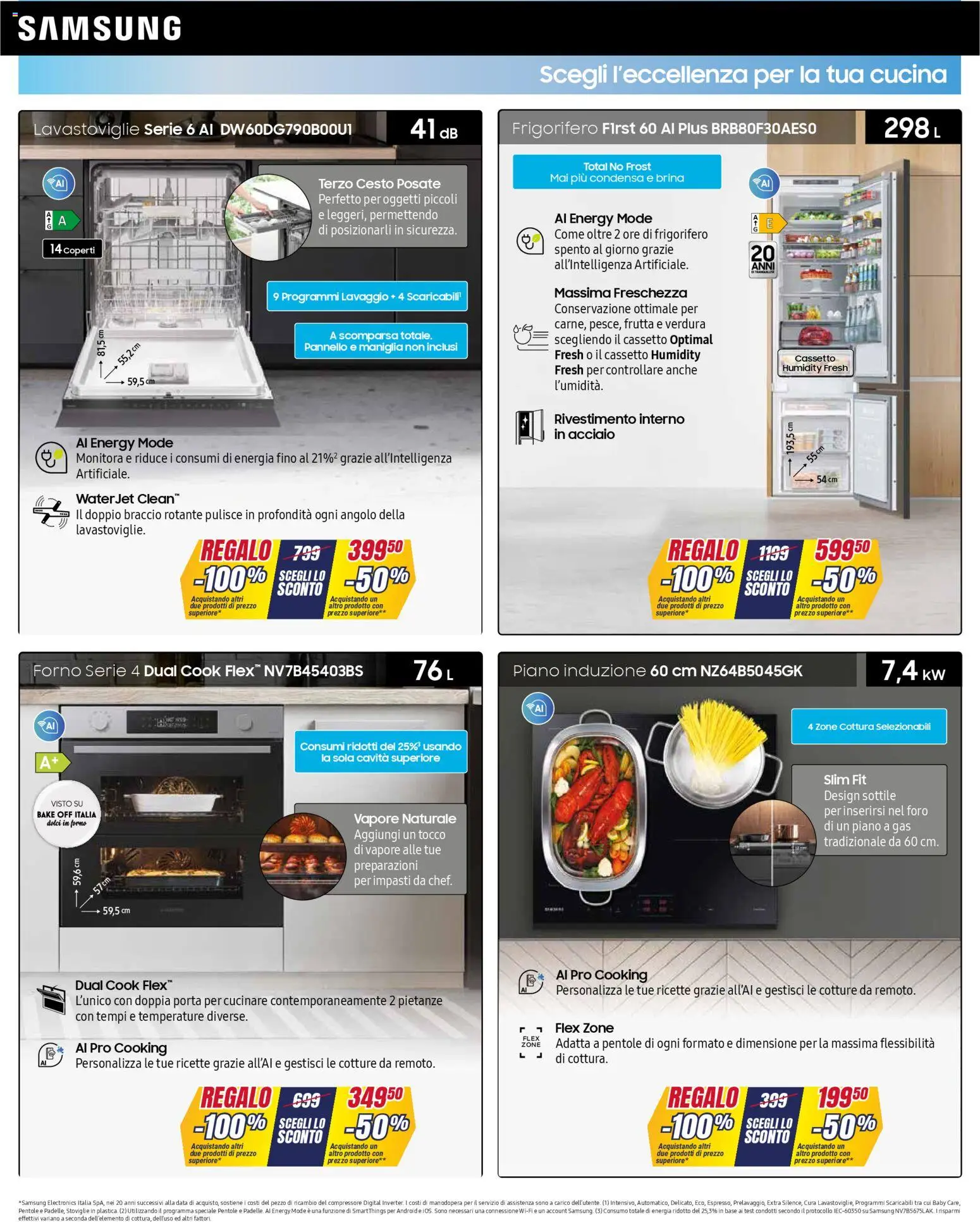 Volantino Trony del 30.10.2025 | Pagina: 21 | Prodotti: Frutta, Frigorifero, Forno, Samsung