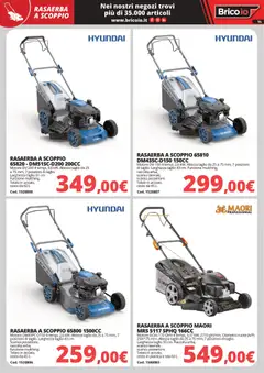 Anteprima del volantino Brico io volantino Macchine da giardino valido a partire dal 30.03.2026 | Pagina: 14 | Prodotti: Rasaerba