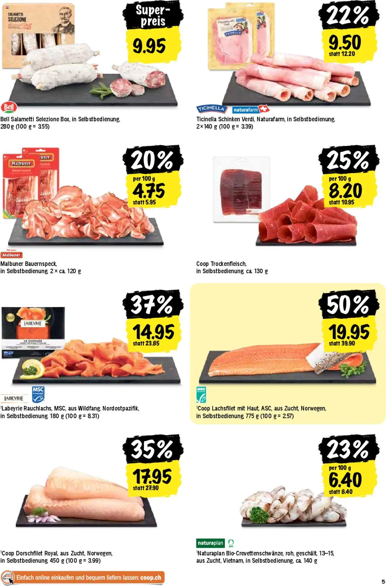 Coop Aktionen ab 26.06.2025 | Seite: 5 | Produkte: Schinken