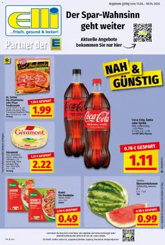 Elli Markt Prospekt Greffen ab 13.04.2026 gültig