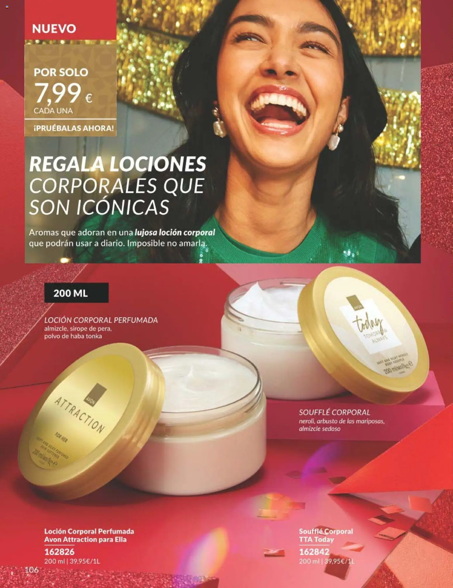 Catálogo AVON campaña 11 Black Friday │ válido desde el 01.11.2025 | Página: 106 | Productos: Polvo, Loción corporal