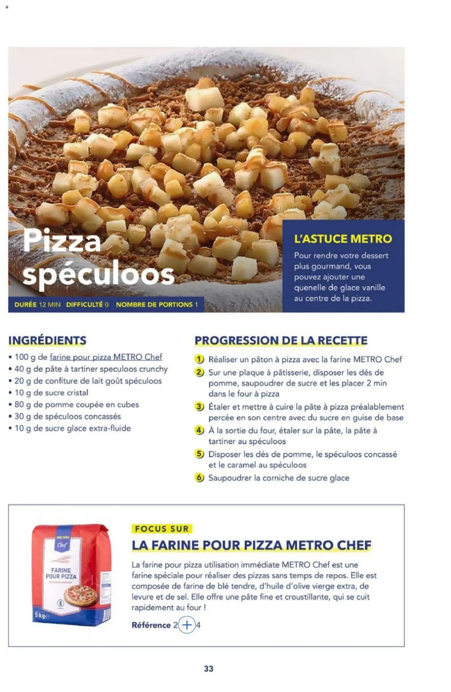 {H1} | Page: 3 | Produits: Four, Farine, Pâte à pizza, Spéculoos