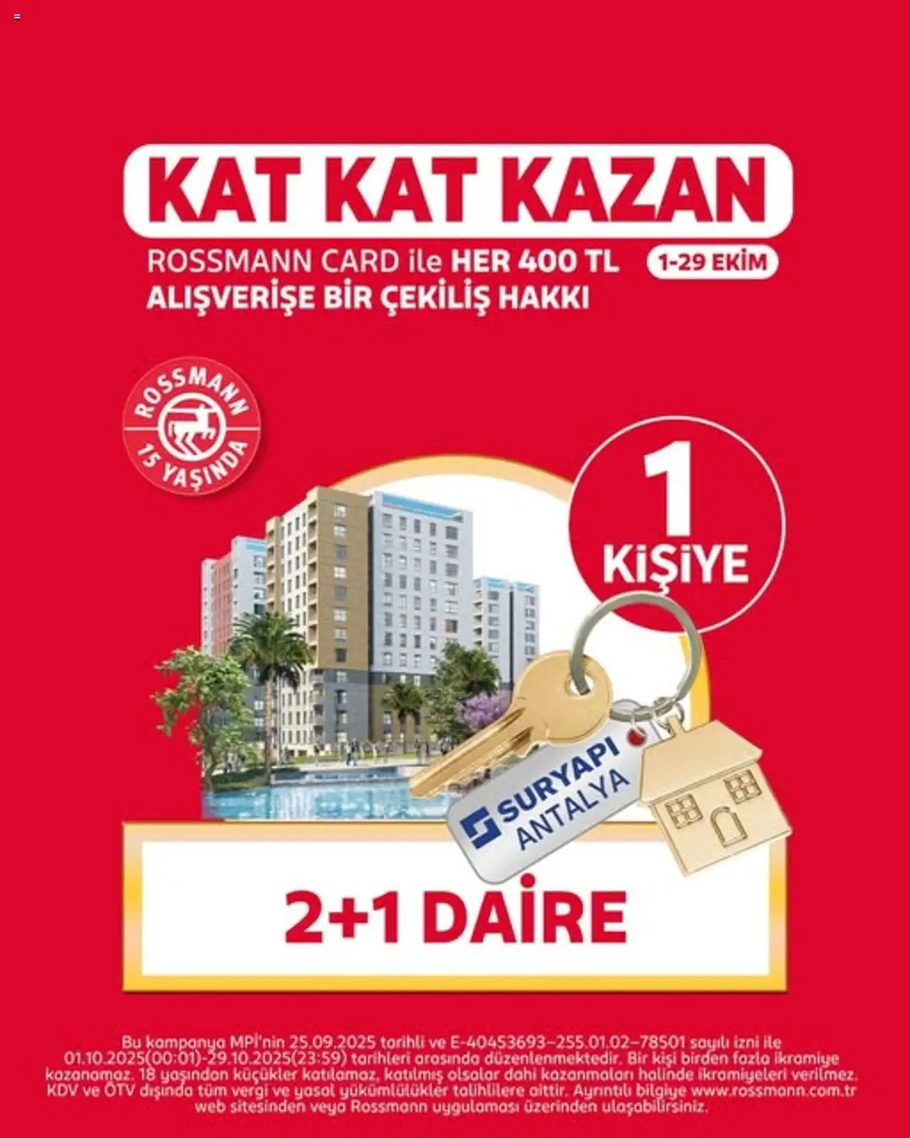 Rossmann İndirim Kat Kat Kazan - 01.10.2025 tarihinden itibaren geçerlidir | Sayfa: 8