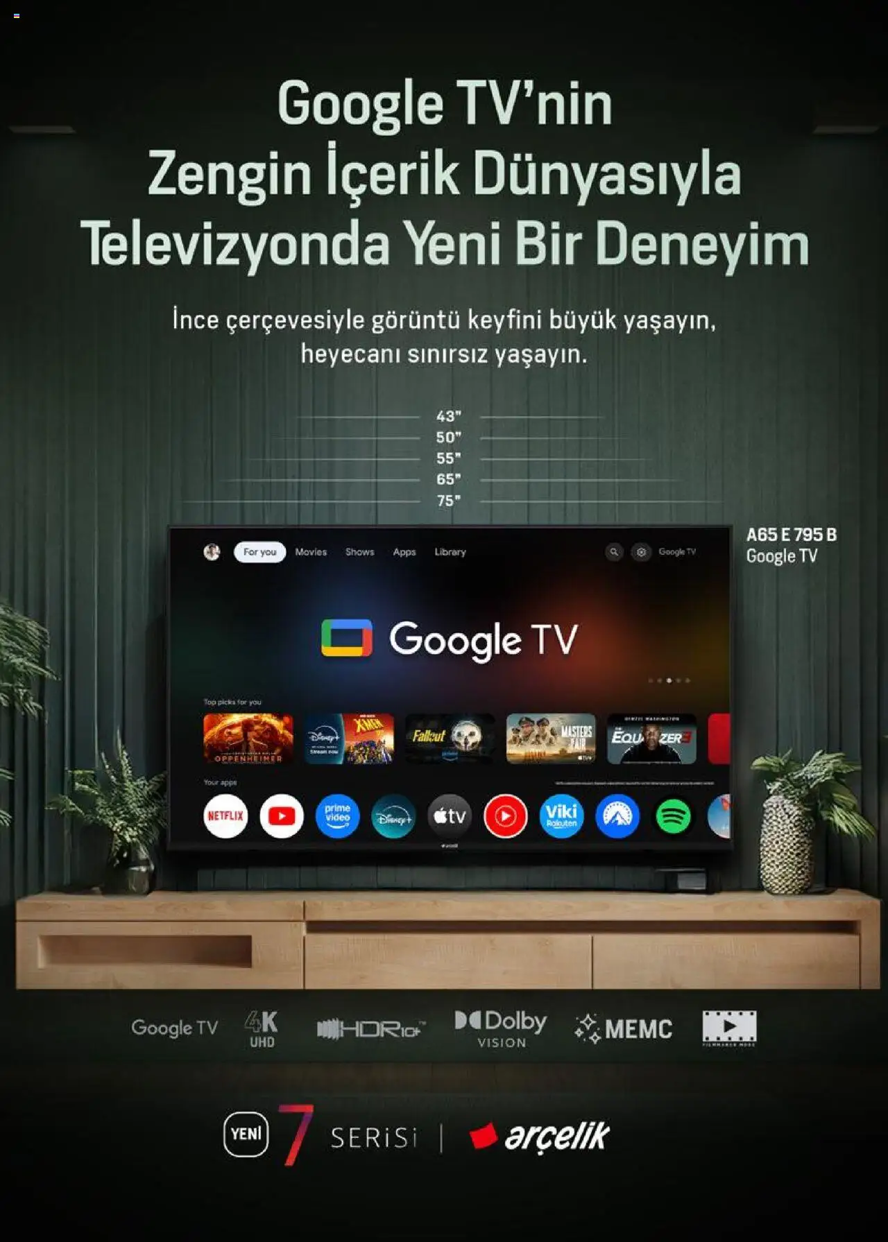 Arçelik Katalog - 01.06.2025 tarihinden itibaren geçerlidir | Sayfa: 8 | Ürünler: TV, Video