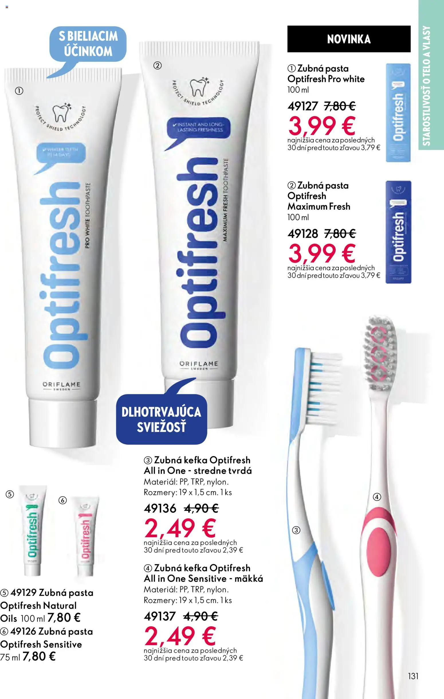 Nové Oriflame akcie – leták je platný od 21.01.2026 | Strana: 131