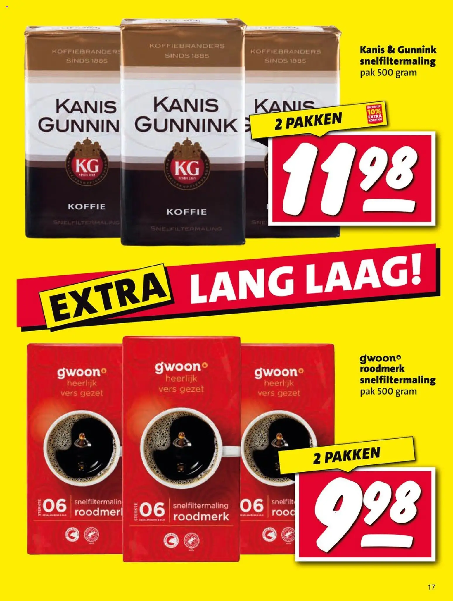 {H1} | Pagina: 17 | Producten: Koffie